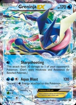 Greninja-EX XY Black Star Promos XY20
