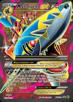 M Sharpedo-EX XY Black Star Promos XY200a