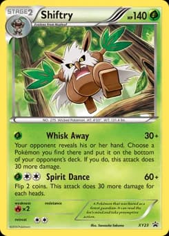 Shiftry XY Black Star Promos XY23