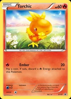 Torchic XY Black Star Promos XY37