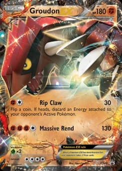 Groudon-EX XY Black Star Promos XY42