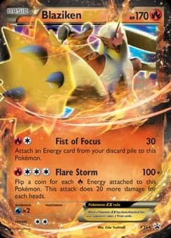 Blaziken-EX XY Black Star Promos XY54