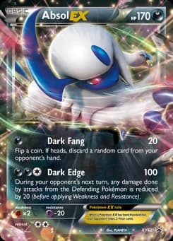 Absol-EX XY Black Star Promos XY62