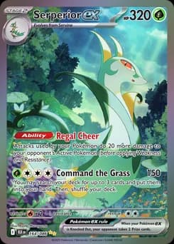 Serperior ex Black Bolt 164