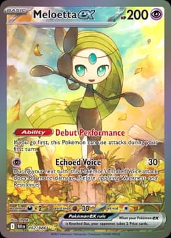Meloetta ex Black Bolt 167