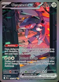 Genesect ex Black Bolt 169