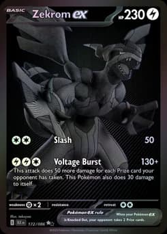 Zekrom ex Black Bolt 172