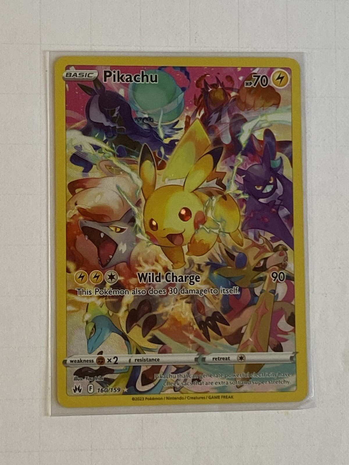 The Pokémon Company Pikachu (Secret) 160/159 Plus Clefairy EX